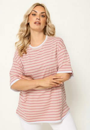 Yours Clothing, PLUS SIZE CASUAL TOPS - Printtipaita - pink