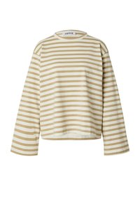 Longsleeve - weiß braun