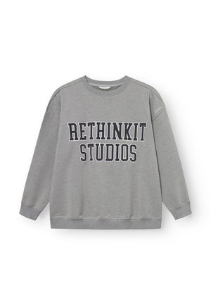 LOGO - Sweatshirt - grey melange