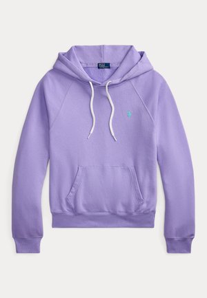 Polo Ralph Lauren, SHRUNKEN FIT LIGHTWEIGHT FLEECE HOODIE - Hættetrøje - cruise lavender