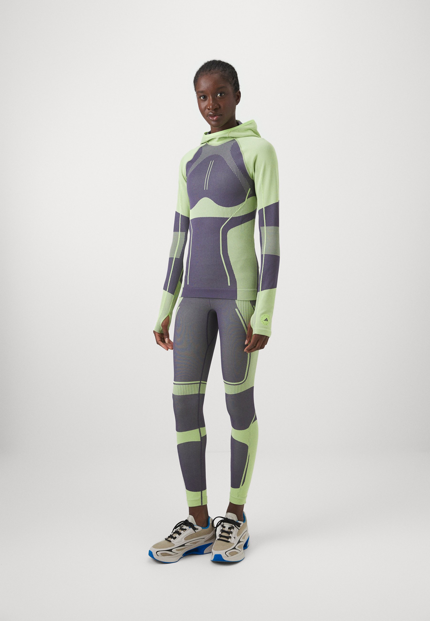 adidas by Stella McCartney Long sleeved top - trace purple/pulse