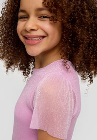 s.Oliver MIT VOLANTS - Cocktailkleid/festliches Kleid - pink