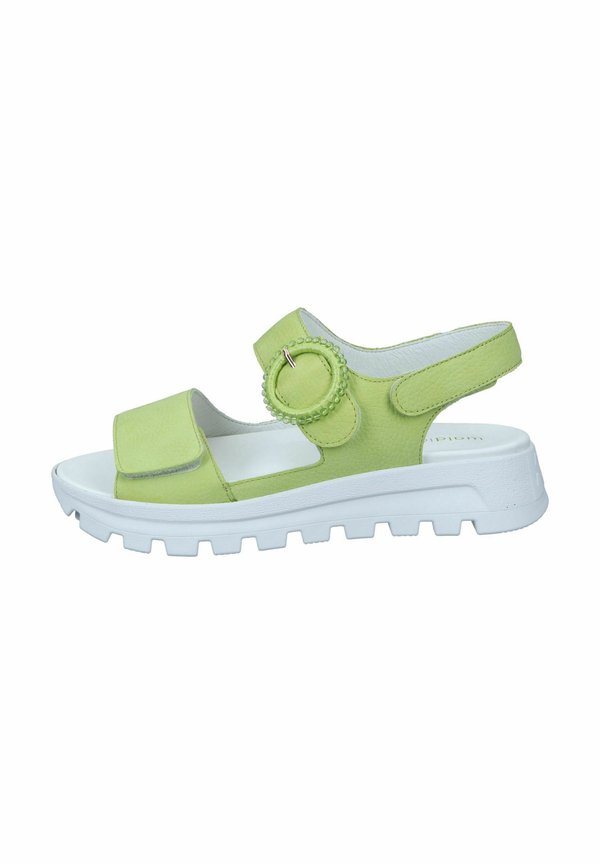Riemensandalette - lime