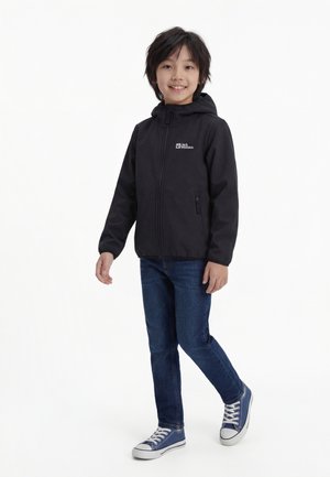 Jack Wolfskin FOURWINDS  - Softshell jakna - black