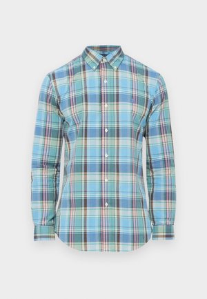 LONG SLEEVE SPORT SHIRT - Ing - blue/brown/multi-coloured