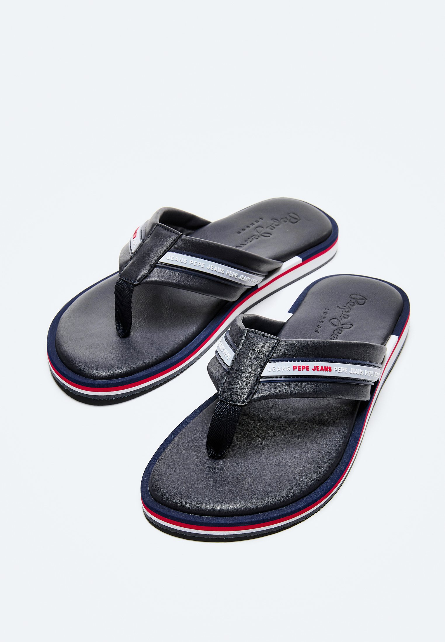 Tongs Pepe Jeans Barrel smart noires