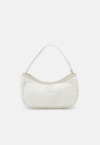Calvin Klein Jeans TEDDY SHOULDERBAG - Borsa a mano - ivory