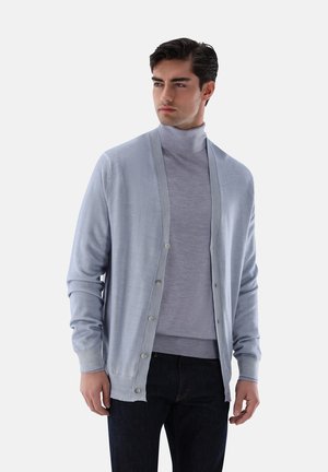 Strickjacke - light blue