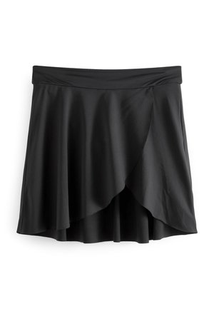 SWIM SKIRT BIKINI BOTTOMS - Pludmales piederums - black long