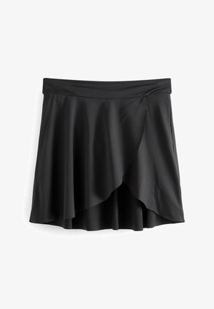 SWIM SKIRT BIKINI BOTTOMS - Pludmales piederums - black long