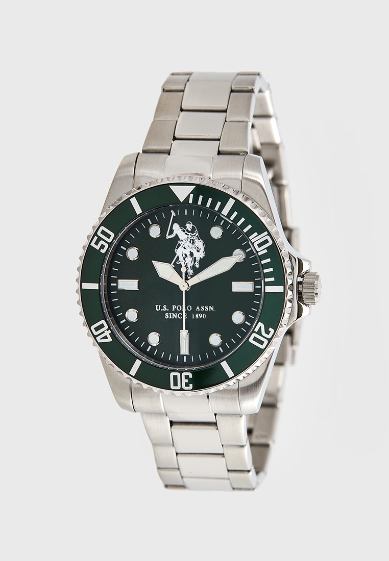 U.S. Polo Assn. Uhr silberfarben