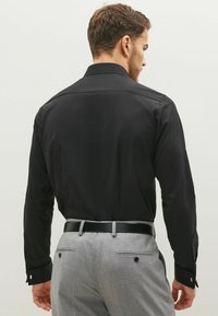 Next EASY CARE DOUBLE CUFF - Svečana košulja - black