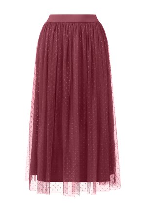 Apart A-line skirt - bordeauxrot