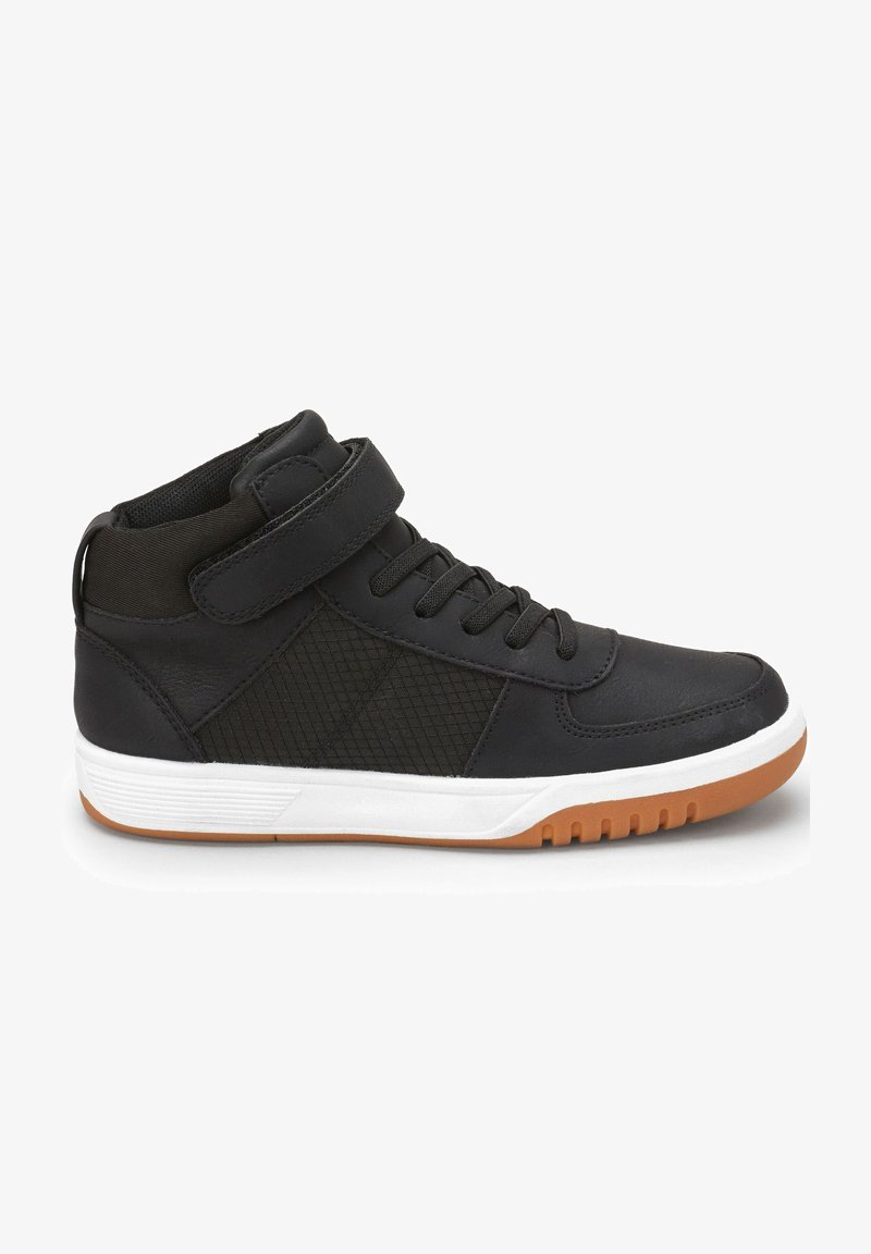 Next SINGLE STRAP ELASTIC LACE - Sneaker high - black