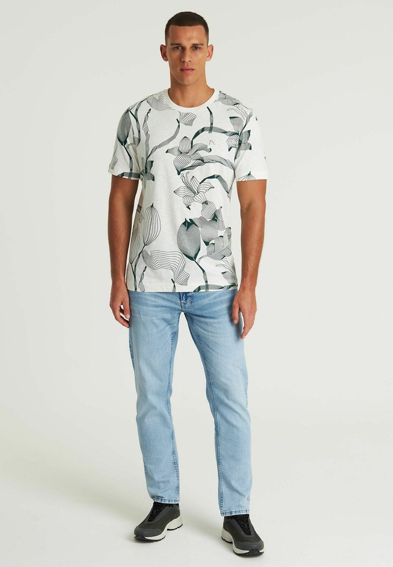 CHASIN’ T-shirt print crème