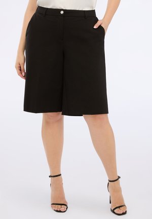 BERMUDA  PUNTO MILANO - Shorts - nero
