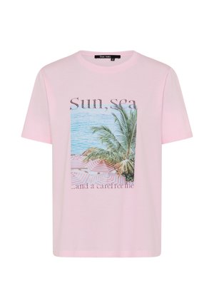 Marc Aurel, MARC AUREL SHIRT - T-Shirt print - light pink