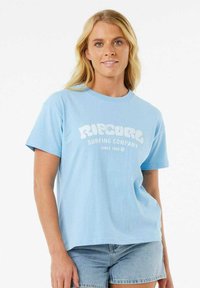 Rip Curl SURF PUFF - T-shirts print - mid blue