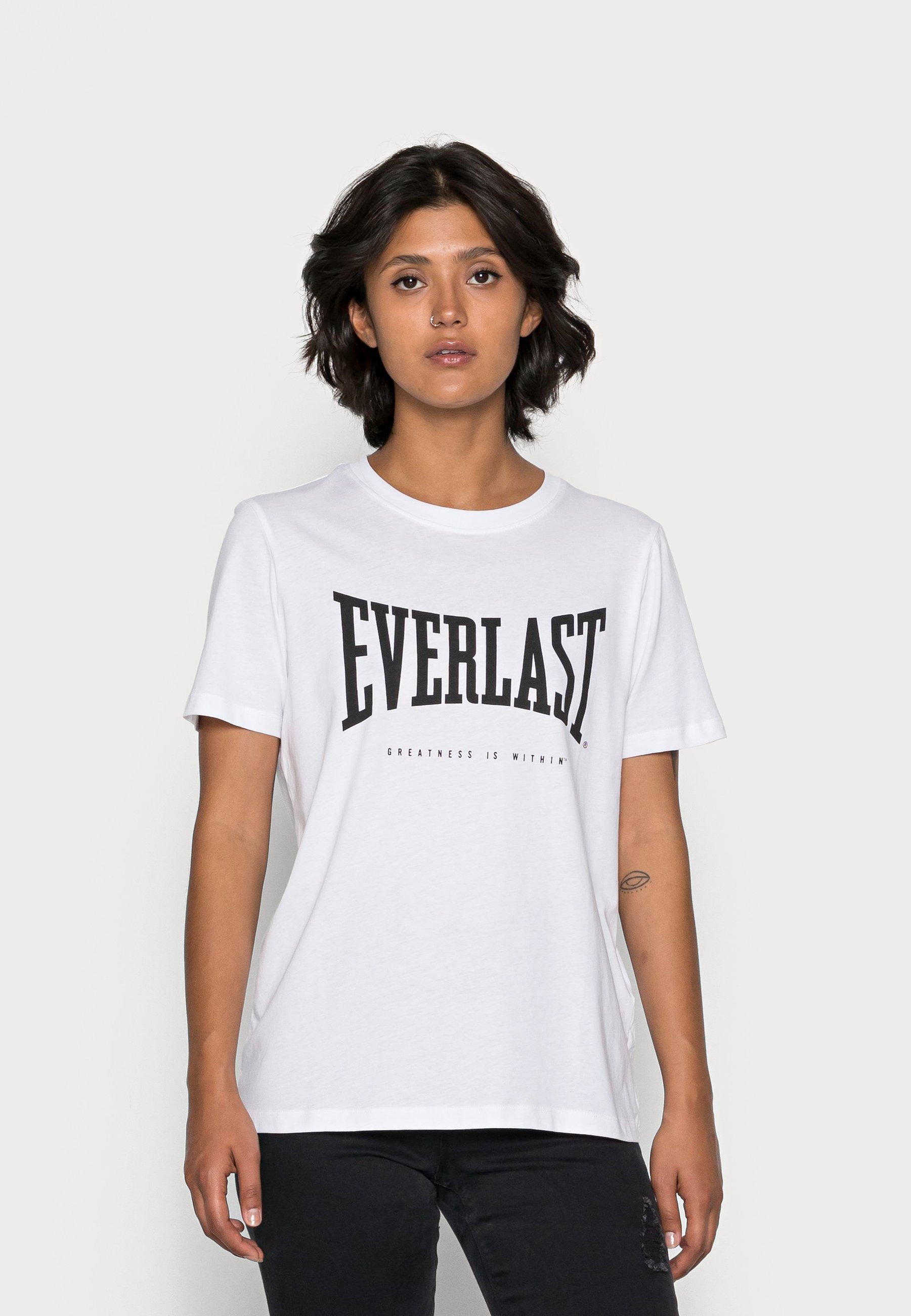 ONLY ONLEVERLAST - T-shirt print - white big everlast/wit - Zalando.nl