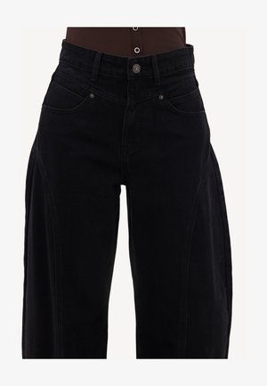 LOAVIES, RADIANT DESIRE - Vaqueros baggy - black-used denim