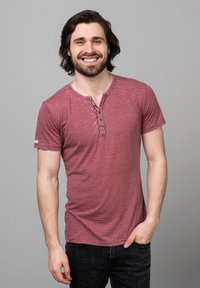 Key Largo MT DIETER - T-shirt con stampa - red
