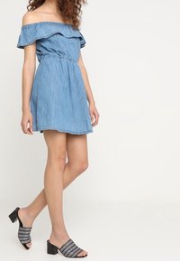 Miss Selfridge Jeansklänning - blue denim