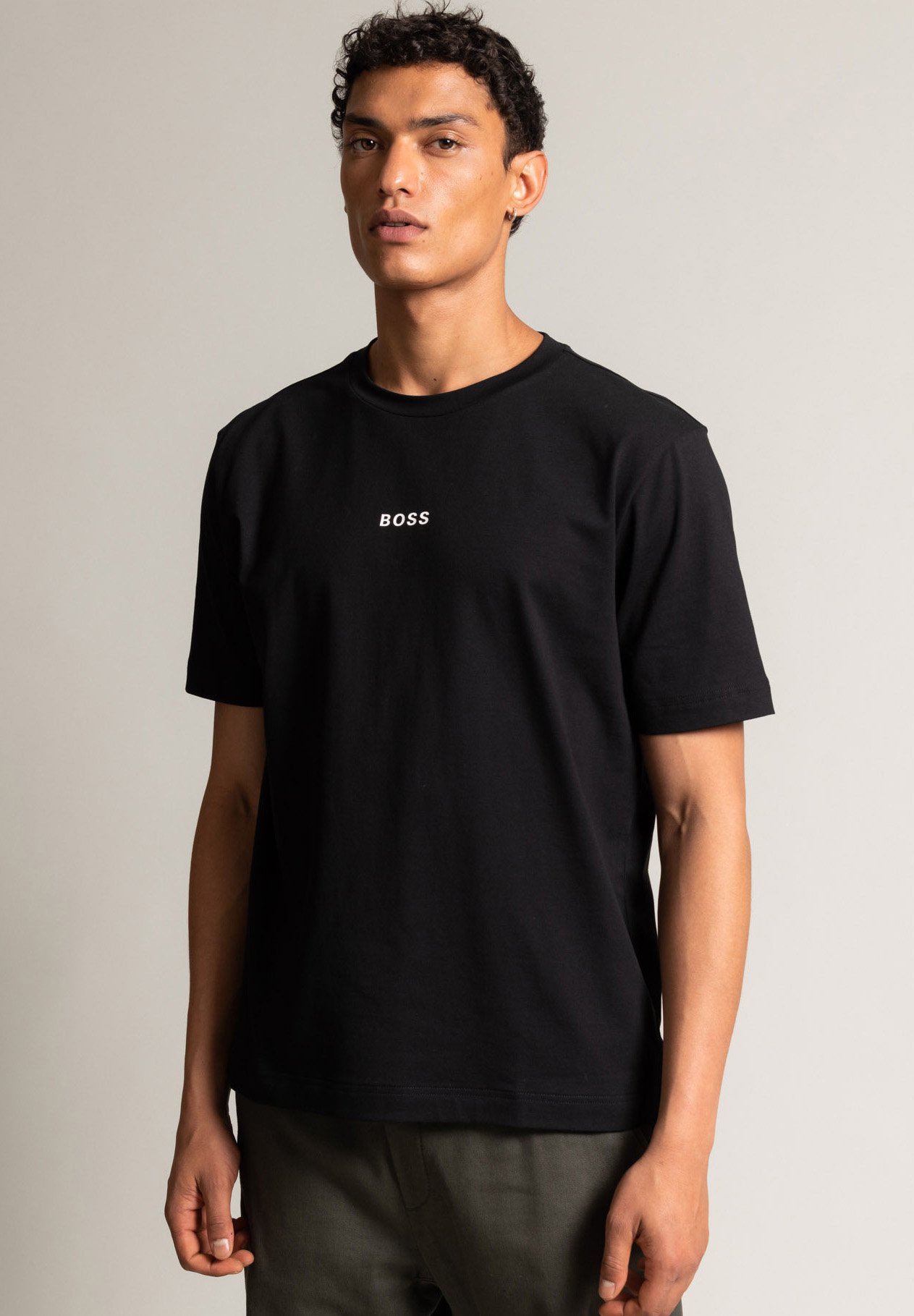 BOSS TCHUP - T-Shirt basic - black 