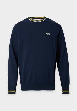 Lacoste, Pullover - navy blue/sinople