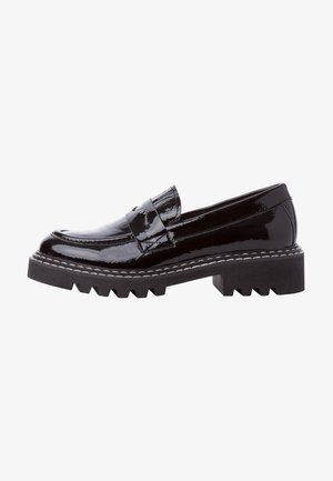 Tamaris, Mokkasiner - mottled black