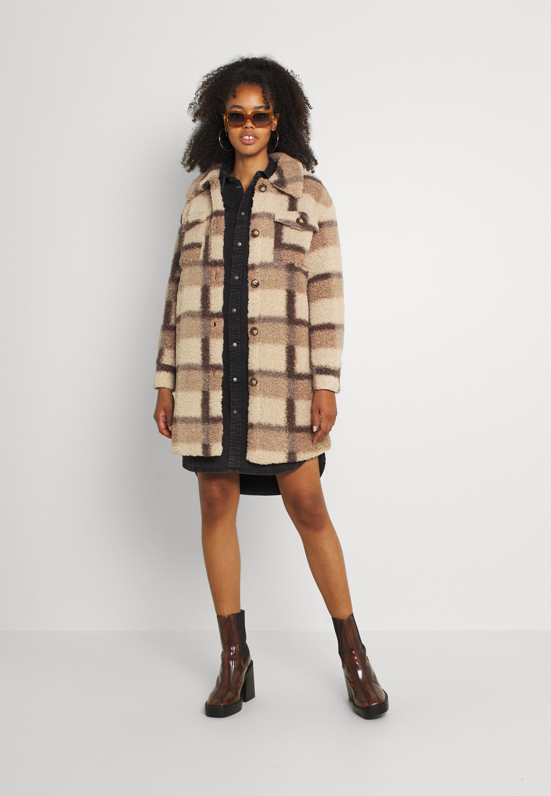JDY JDYELVIS TEDDY LONG JACKET 