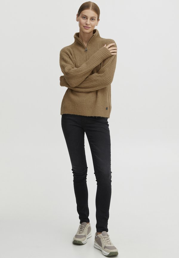 OXSaline - Jumper - tannin melange4