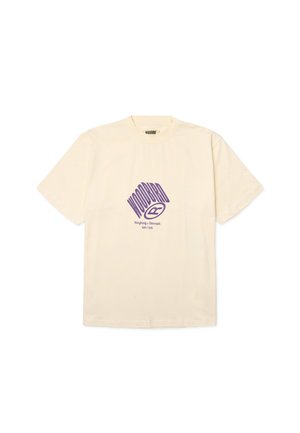 Woodbird, BAINE CUBE TEE - T-shirt imprimé - off white