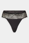 THONG ICON LACE - Thong - black