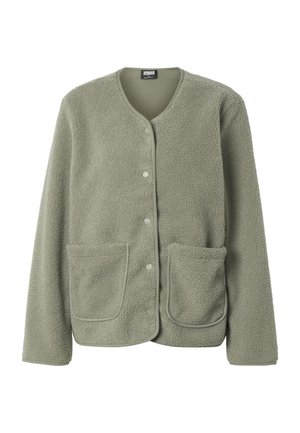 Urban Classics, Fleecová bunda - paleolive