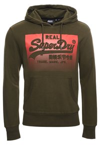 Superdry & Co Felpa con cappuccio - olive