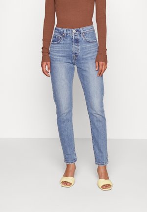 Skinny džíny - stone blue denim