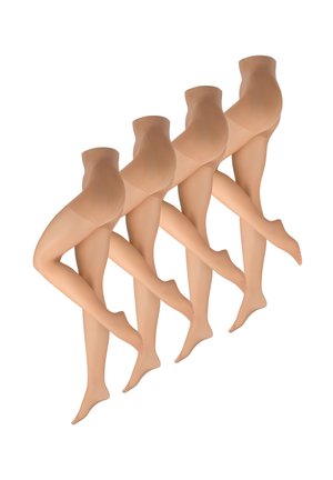 4-PACK FEIN - Medias - amber