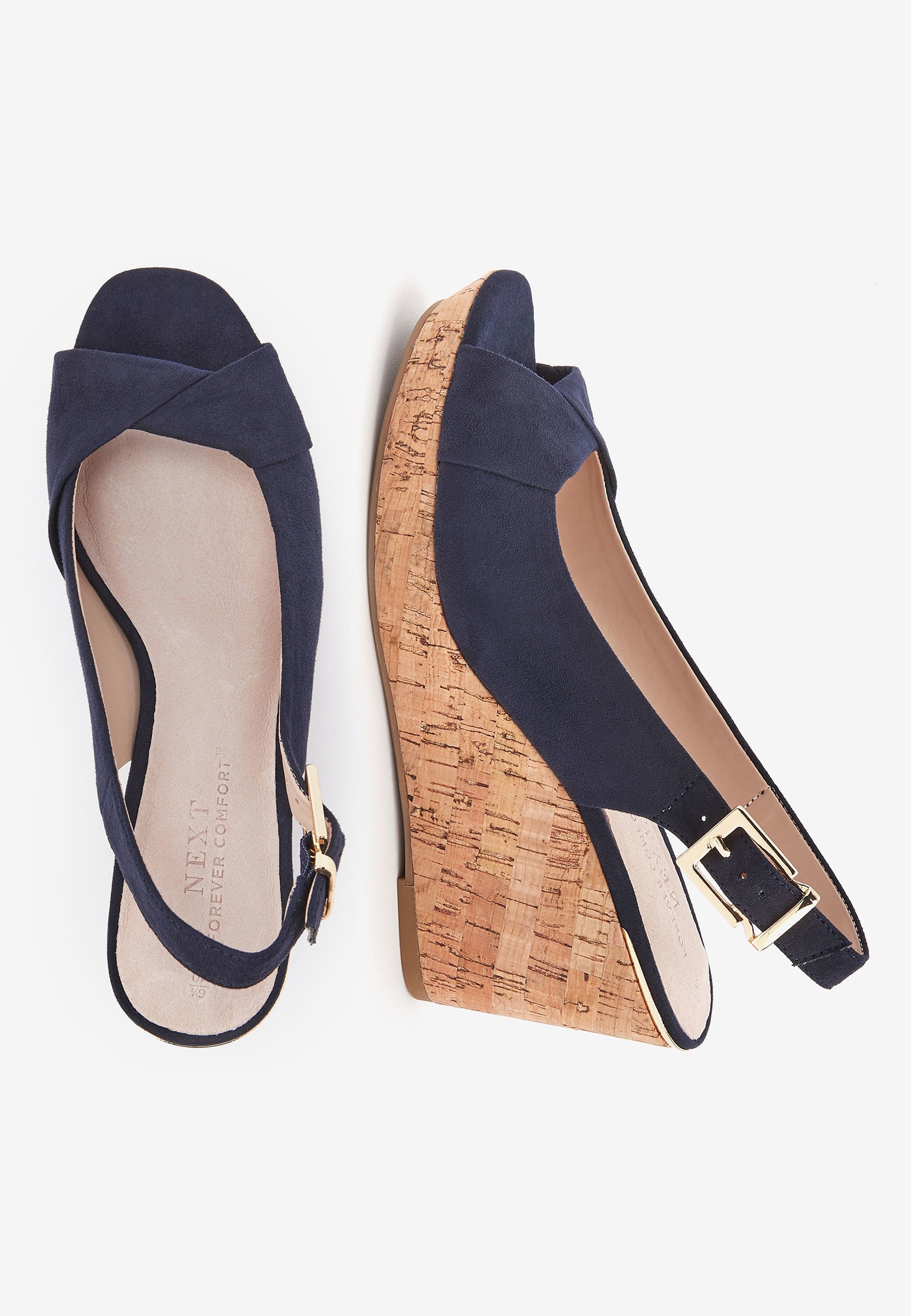 navy wedges next