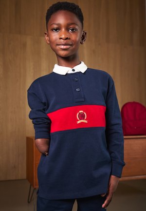 Tommy Hilfiger CREST GRAPHIC - Hosszú ujjú felső - dark night navy