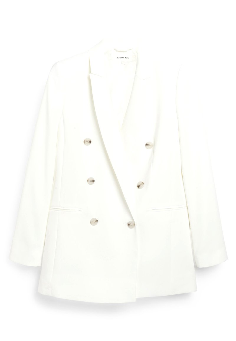 Damen Leichte Jacken | Next MYLEENE KLASS Blazer white/weiß - AJ66581 Damen Leichte Jacken | Next MYLEENE KLASS Blazer white/weiß - AJ66581