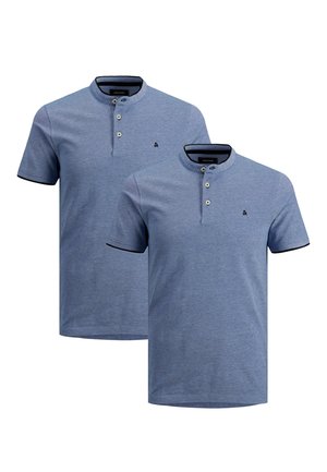 2ER PACK PAULOS MAO - T-Shirt basic - blue