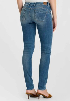 Jean Femme Freeman T. Porter Alexa Slim Fit - Bleu Brut, Coupe Fuselée, Neuf Avec étiquette