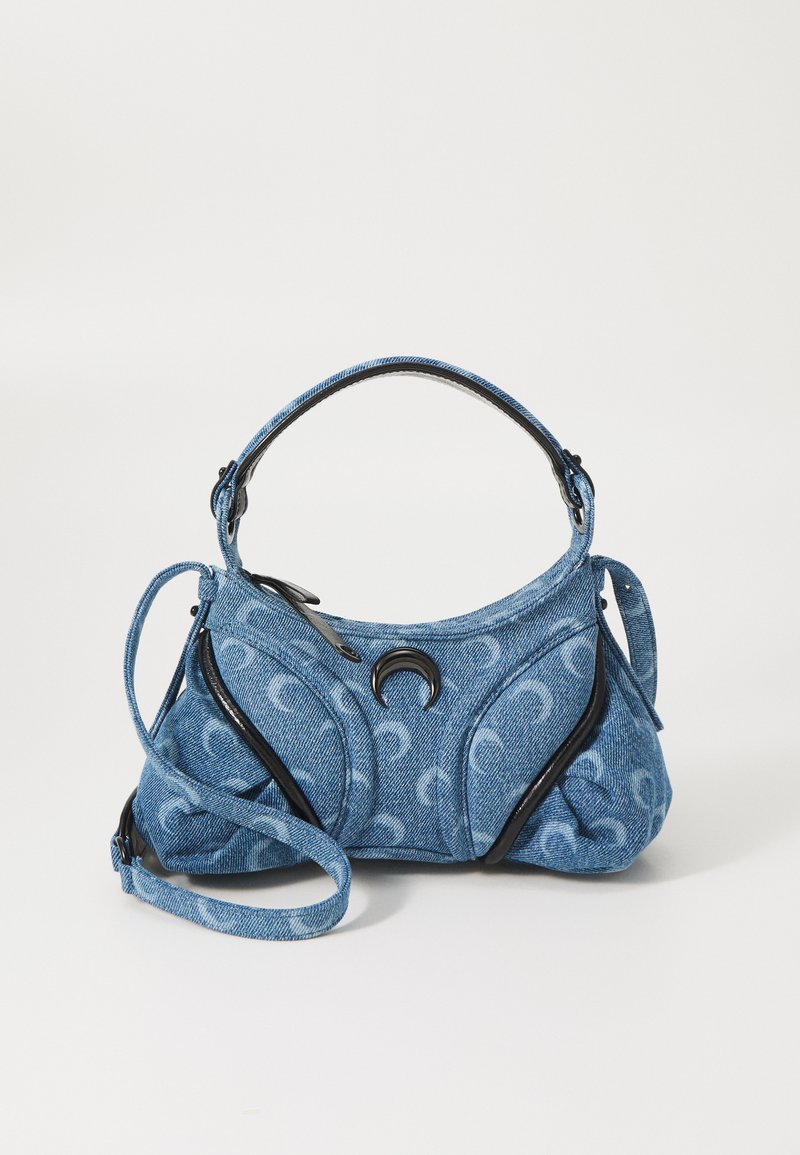 MARINE SERRE MOON LASER FUTURA MINI - Geantă crossbody - light blue