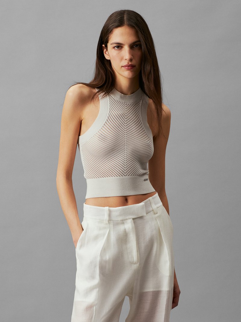 Calvin Klein Trui lichtgrijs Calvin Klein Trui lichtgrijs