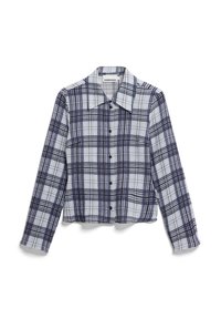 FJAANIA CHECK - Button-down blouse - morning sky