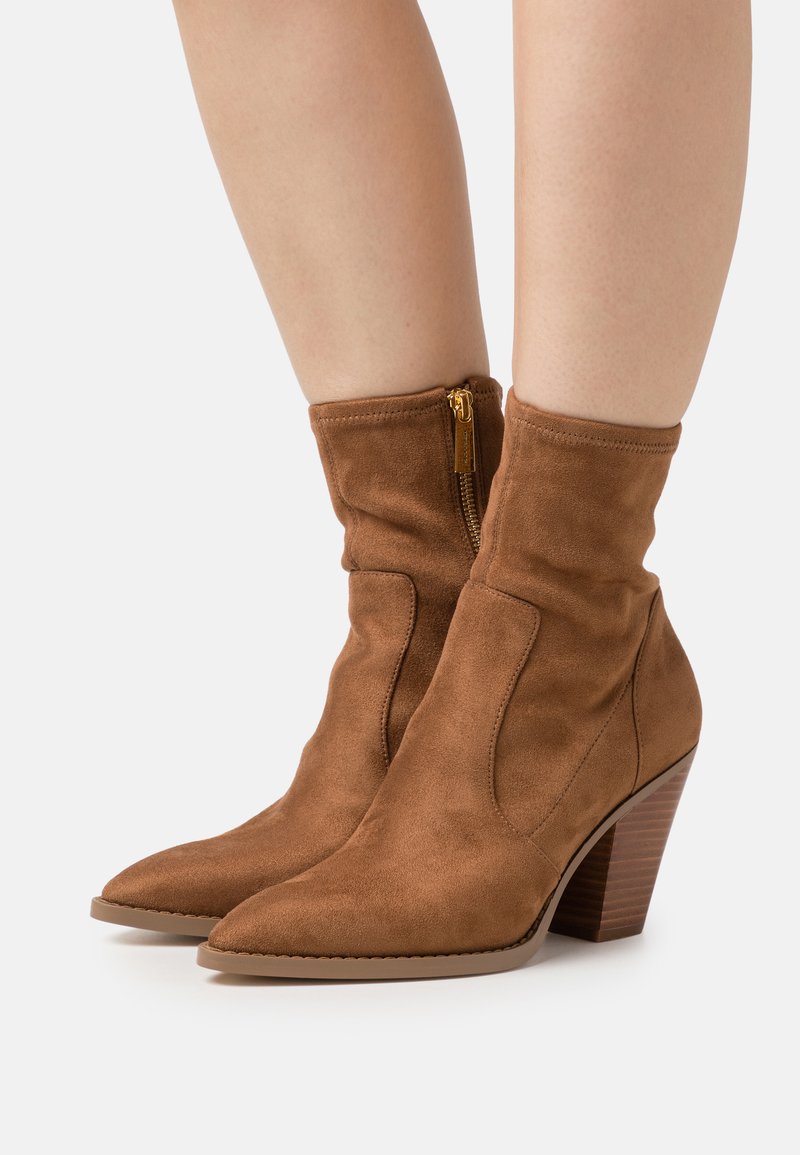 MICHAEL Michael Kors DOVER High heeled ankle boots luggage/tan