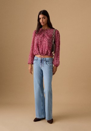 Mango Kids TEEN - Blugi drepți - blue