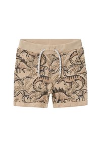 Name It Felpa Bambino LS AOP Swt Unb Noos – Girocollo Morbida Primavera, Colore Tè, Taglia 110