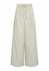LR-LUCILLA 1 - Pantalon classique - c chocolate combi