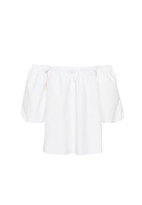 Gestuz PAMPA OFF SHOULDER - Bluza - bright white